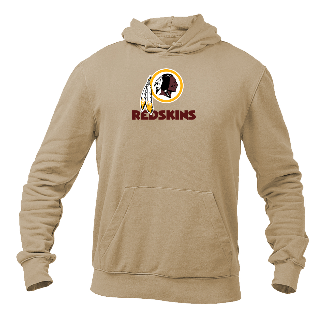Men's Washington Redskins Logo  Pullover Hoodie