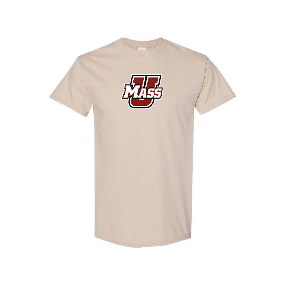 Men's Massachusetts Minutemen Logo Cotton T-Shirt
