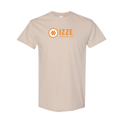 Men Izze Logo Cotton T-Shirt