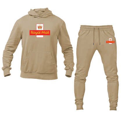 Men's Royal Mail   Logo Hoodie Joggers Set