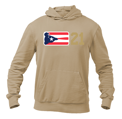 Men's Liga de Beisbol Profesional Roberto Clemente Logo Pullover Hoodie