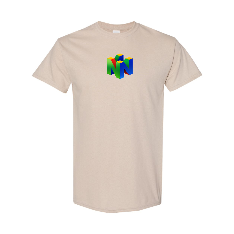 Men's   Nintendo N64  Logo Cotton T-Shirt