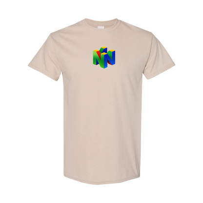 Men's   Nintendo N64  Logo Cotton T-Shirt
