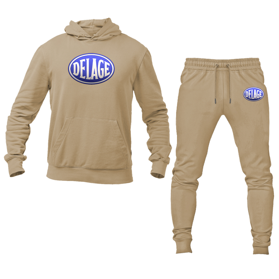 Men's Delage  Logo Hoodie Joggers Set
