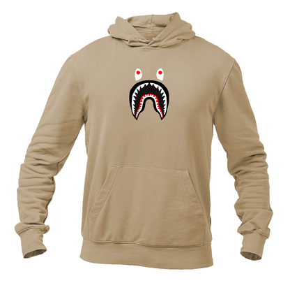 Men's BAPE Shark Logo Pullover Hoodie