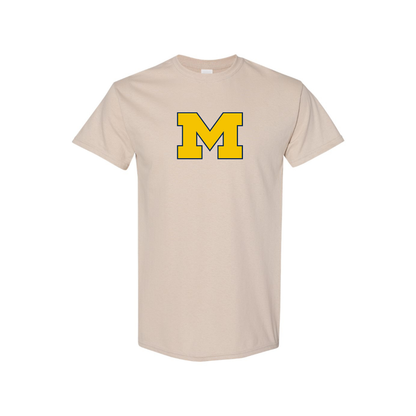 Men's Michigan Wolverines Logo Cotton T-Shirt