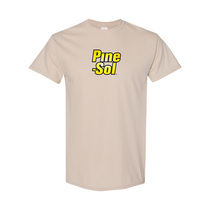 Men's Pine Sol Logo Cotton T-Shirt