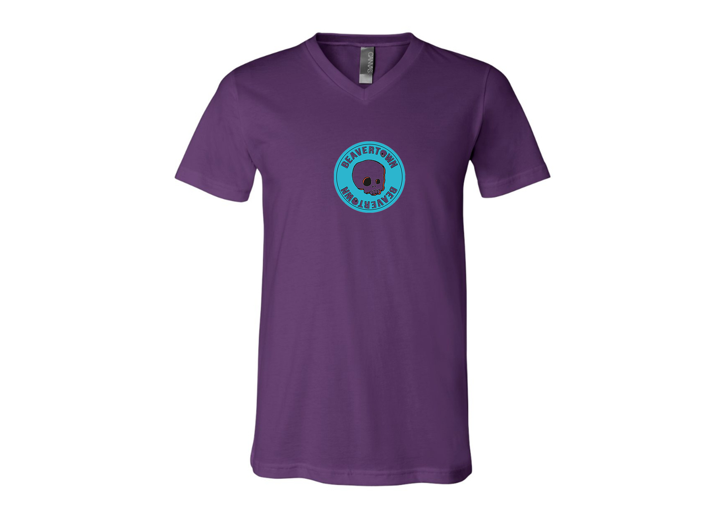 Beavertown Brewery BELLA  CANVAS - Jersey V-Neck T-Shirt