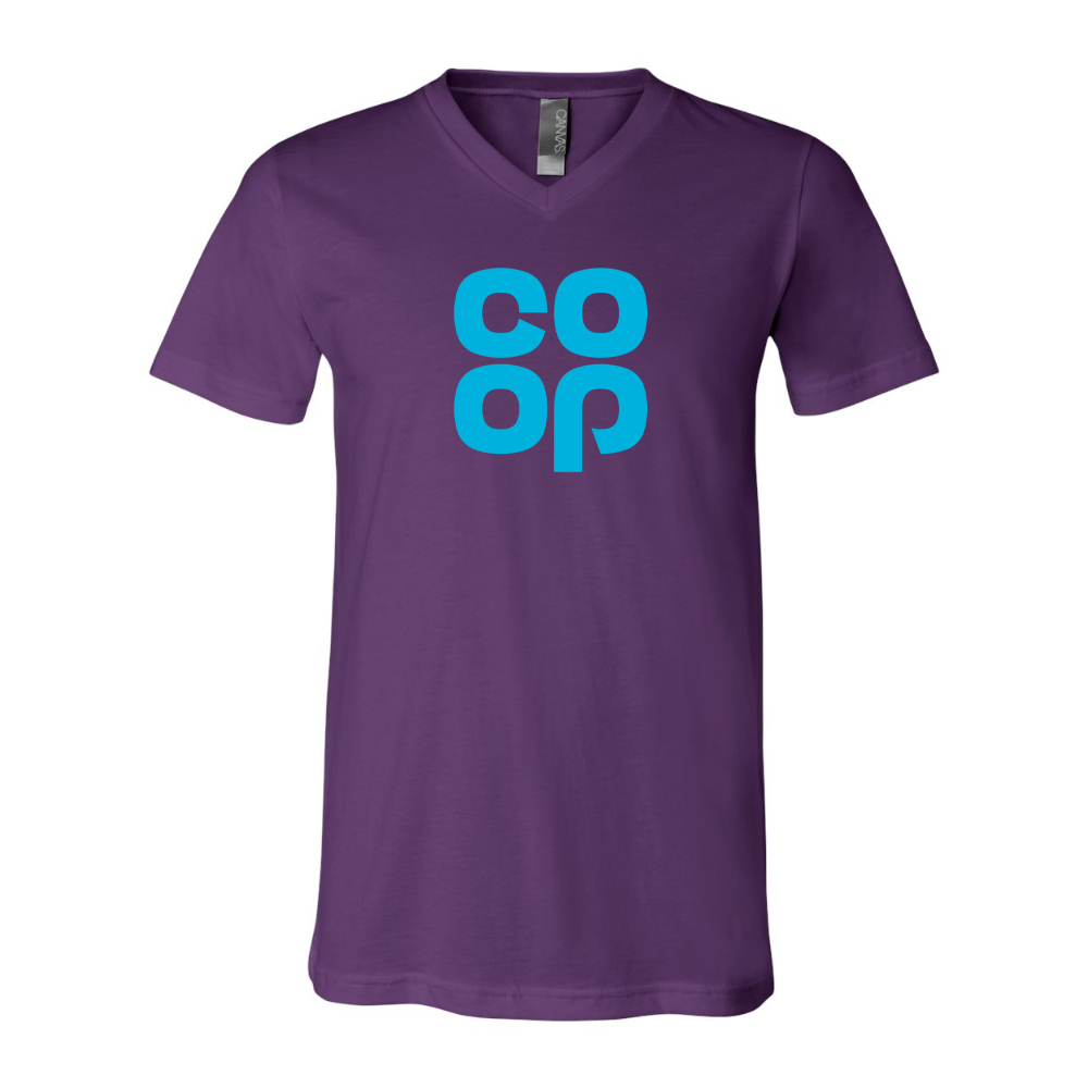 CoOp  BELLA  CANVAS - Jersey V-Neck T-Shirt