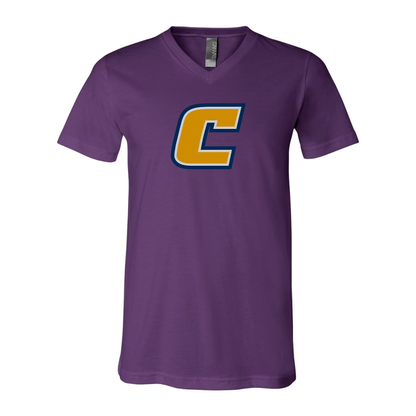 Chattanooga Mocs BELLA  CANVAS - Jersey V-Neck T-Shirt