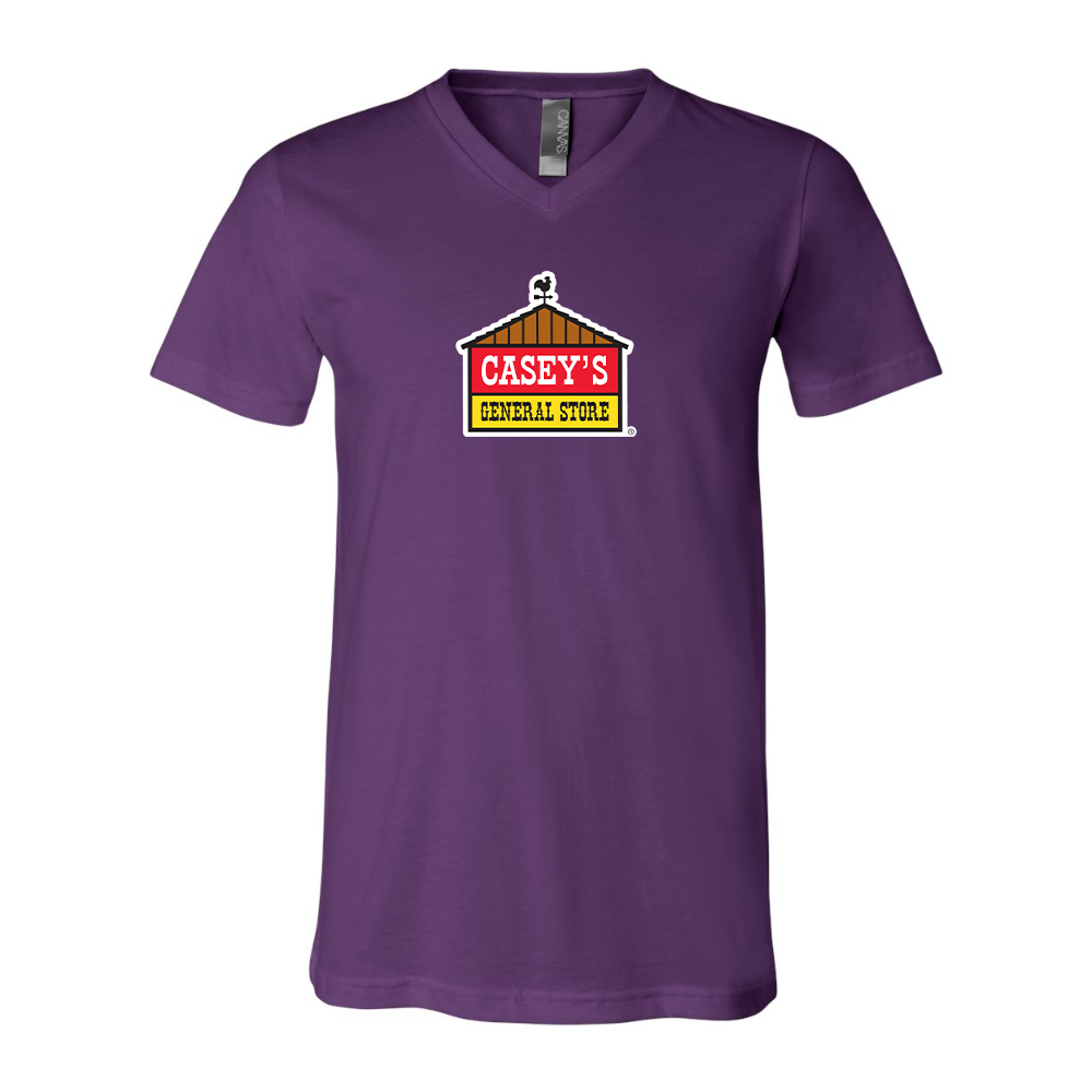 Casey's General Store BELLA  CANVAS - Jersey V-Neck T-Shirt