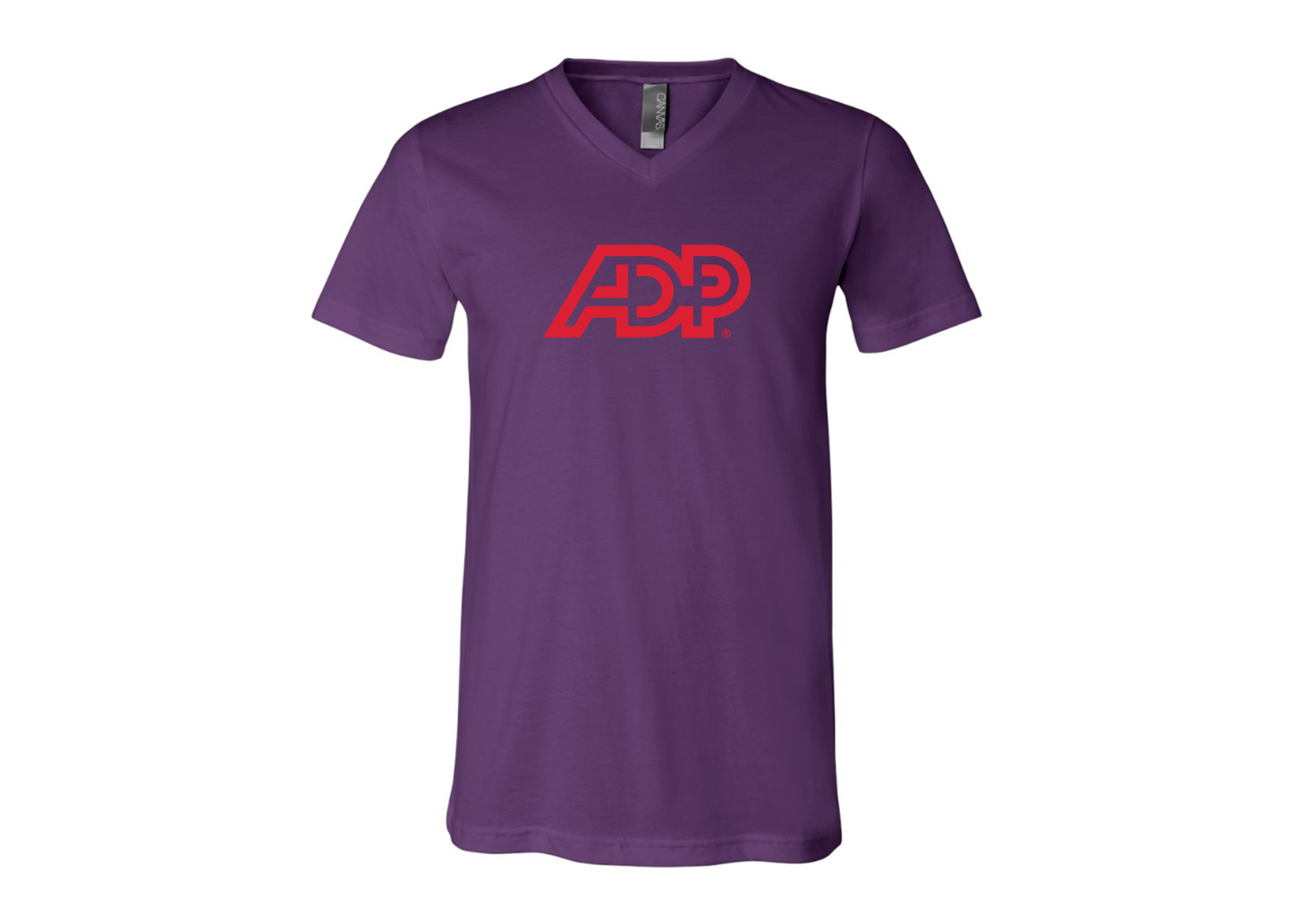 ADP Logo BELLA  CANVAS - Jersey V-Neck T-Shirt