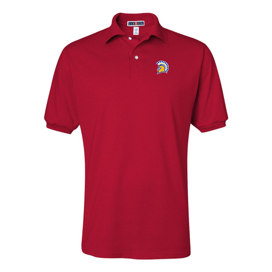 Men's San Jose State Spartans Logo JERZEES  SpotShield polo