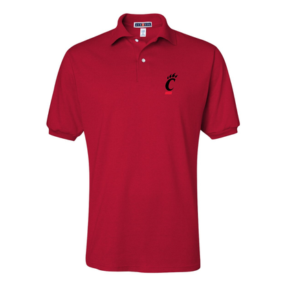 Men's  Cincinnati Bearcats JERZEES  SpotShield polo