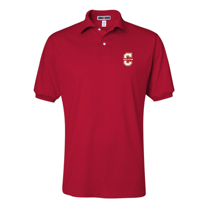 Men's Charleston Cougars JERZEES  SpotShield polo