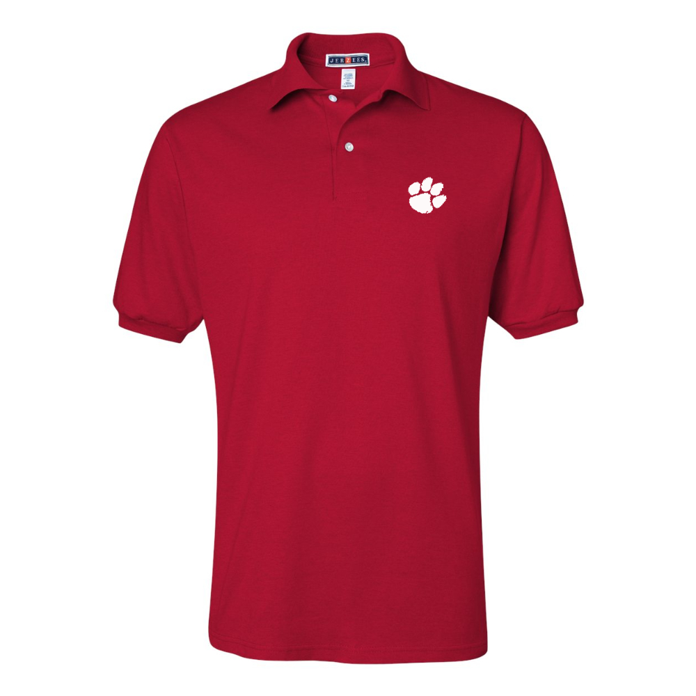 Men's Clemson Tigers JERZEES  SpotShield polo