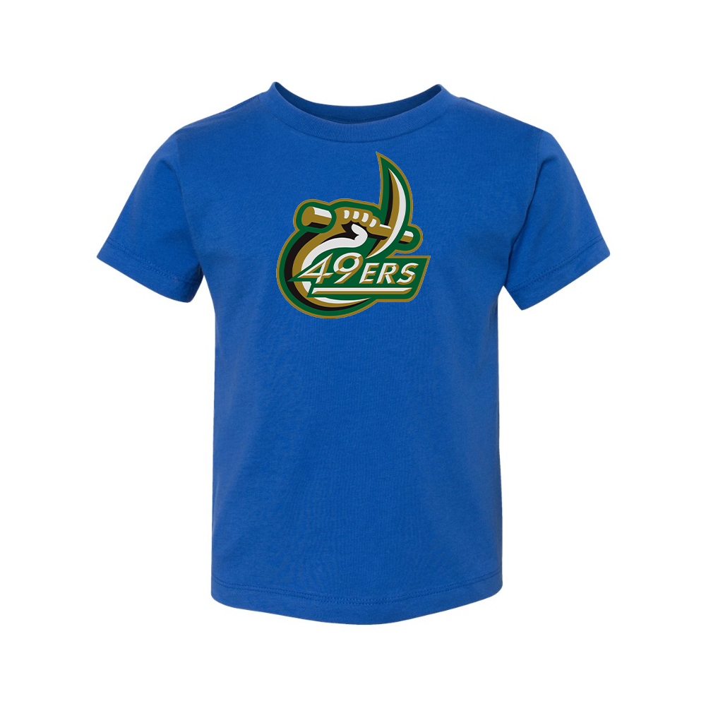 Charlotte 49ers BELLA  CANVAS Toddler Jersey Tee