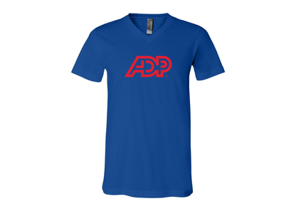 ADP Logo BELLA  CANVAS - Jersey V-Neck T-Shirt