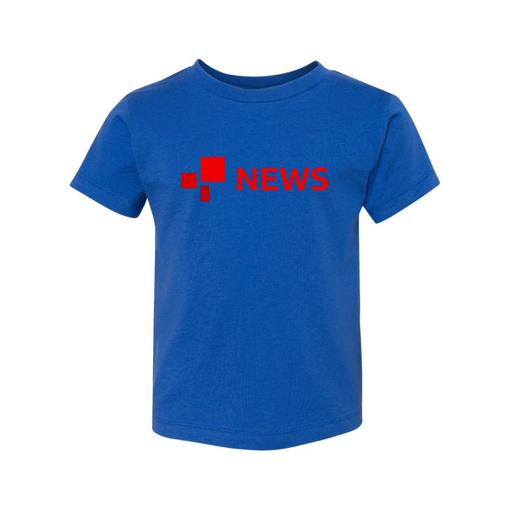 BBC News BELLA  CANVAS Toddler Jersey Tee
