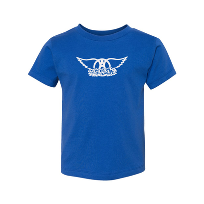 Aerosmith Logo BELLA  CANVAS Toddler Jersey Tee