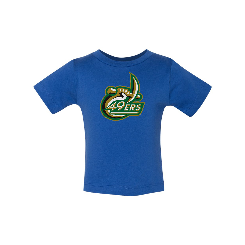 Charlotte 49ers BELLA CANVAS Infant Jersey Tee