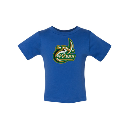 Charlotte 49ers BELLA CANVAS Infant Jersey Tee