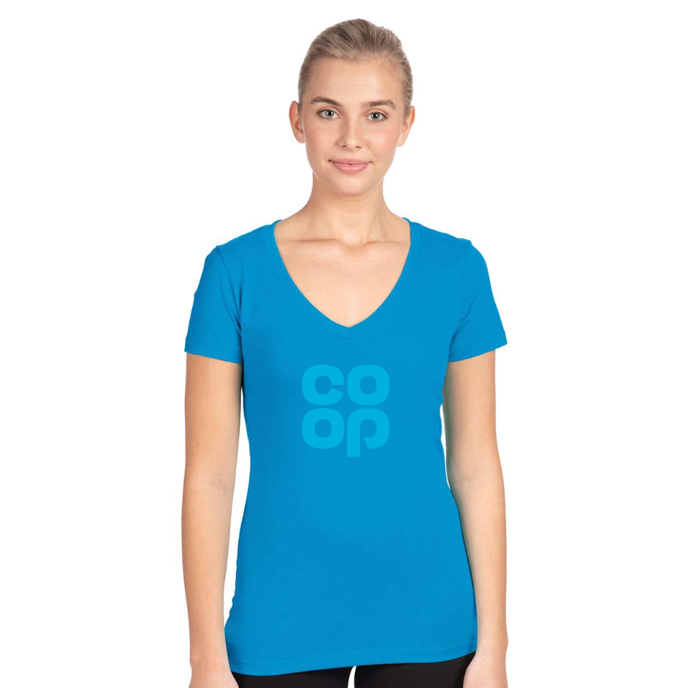 Women's CoOp Next Level V-Neck T-Shirt