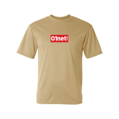 Men's  01net Logo Polyester T-Shirt