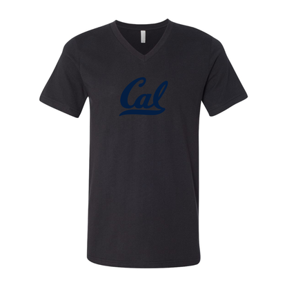 California Golden Bears BELLA  CANVAS - Jersey V-Neck T-Shirt