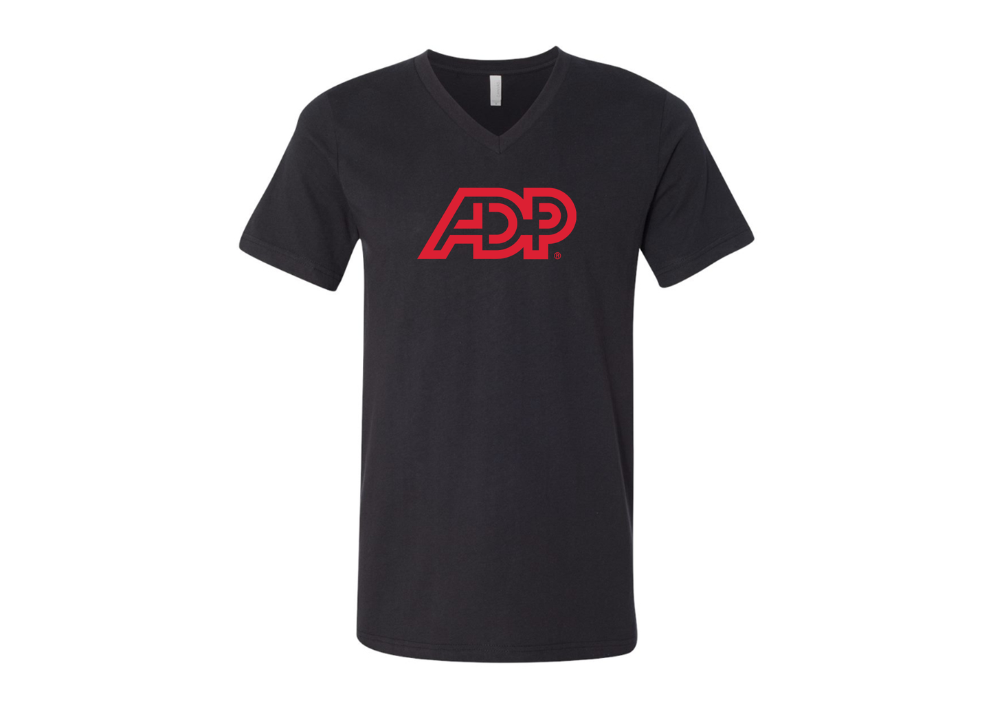 ADP Logo BELLA  CANVAS - Jersey V-Neck T-Shirt