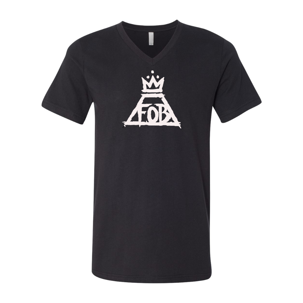 Fall Out Boy BELLA  CANVAS - Jersey V-Neck T-Shirt