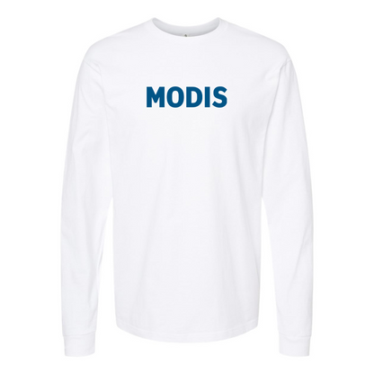 Men's Modis Logo Cotton Long Sleeve T-Shirt