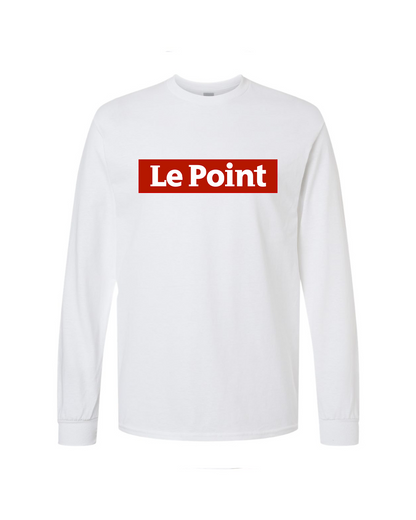 Men's  Le Point Gildan Heavy Cotton Long Sleeve T-Shirt