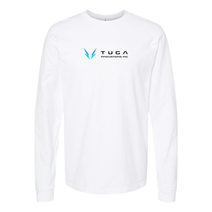 Youth TUGA Innovations Logo Cotton Long Sleeve T-Shirt