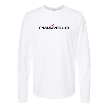 Youth Pinarello Logo Cotton Long Sleeve T-Shirt