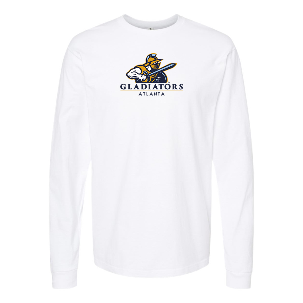 Men's Atlanta Gladiators Logo Long Sleeve T-Shirt