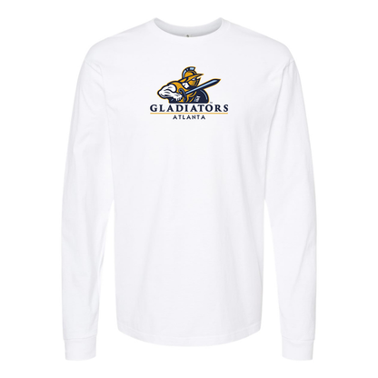 Men's Atlanta Gladiators Logo Long Sleeve T-Shirt