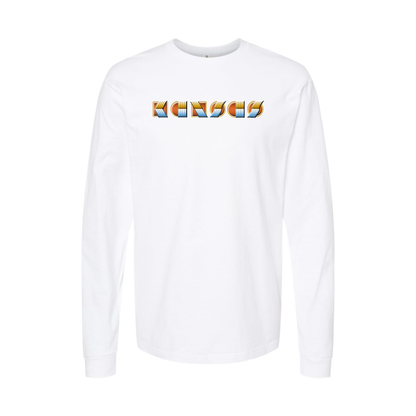 Youth Kansas Logo Cotton Long Sleeve T-Shirt