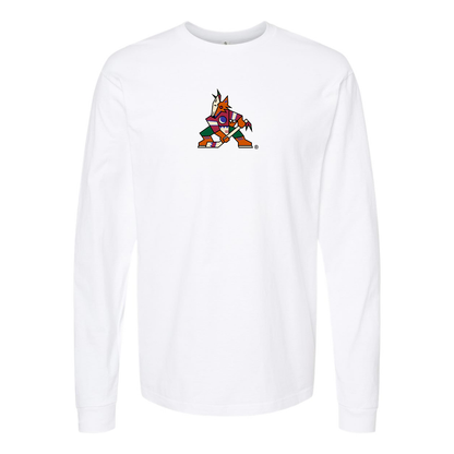 Men's Arizona Coyotes Logo Long Sleeve T-Shirt