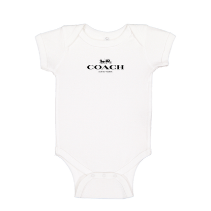 Coach Logo Baby Romper Onesie