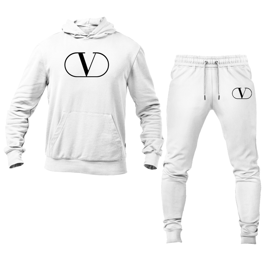 Men's Valentino Symbol Hoodie Joggers Set