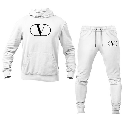 Men's Valentino Symbol Hoodie Joggers Set