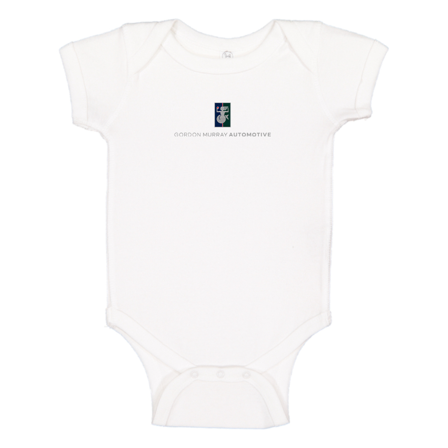Gordon Murray Automotiv Logo Baby Romper Onesie