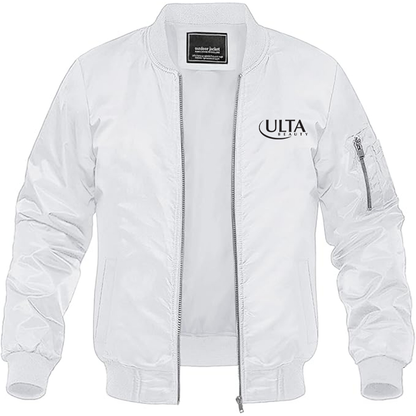 Men's Ulta Beauty Lightweight Bomber Jacket - White