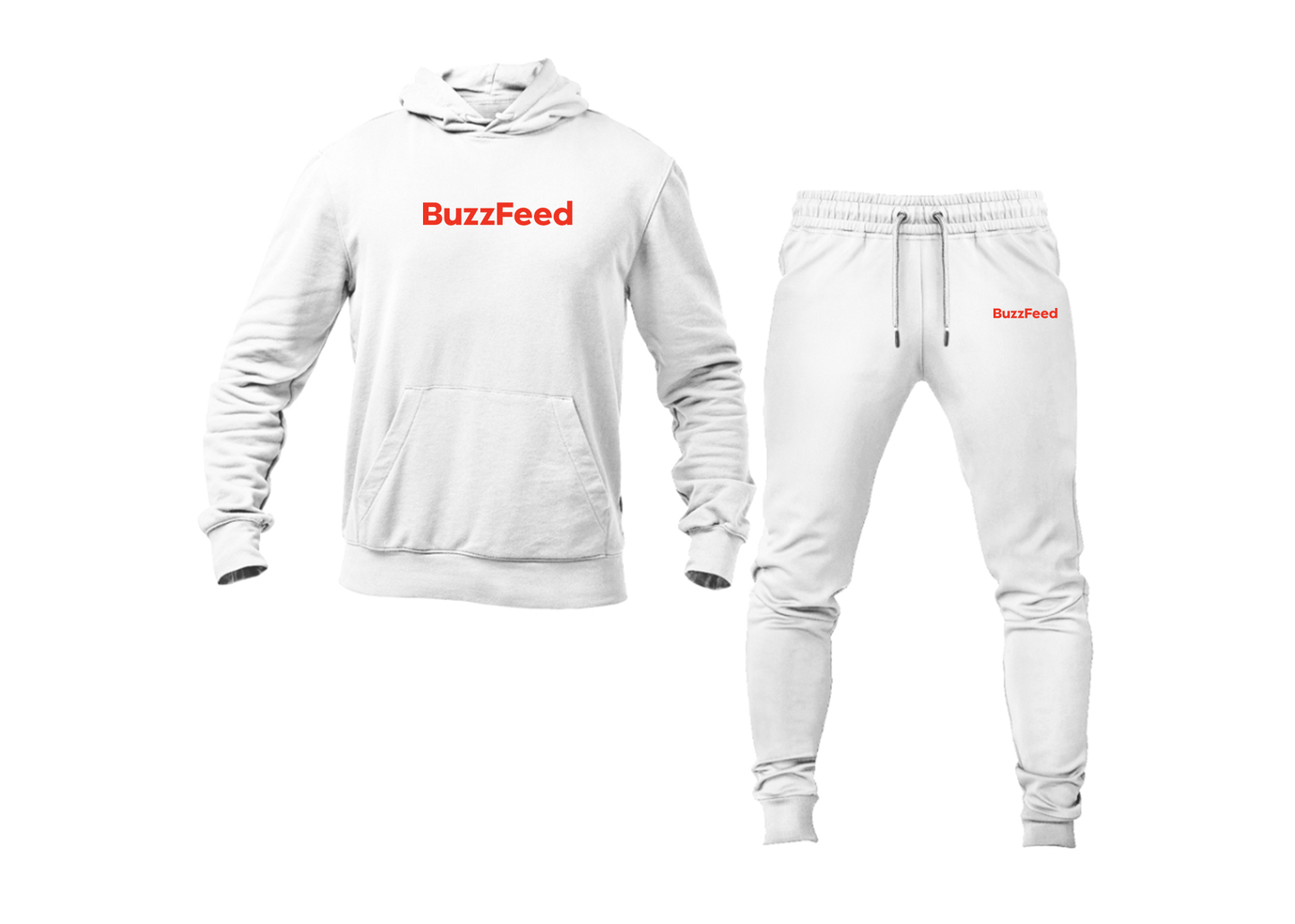 Men's BuzzFeed Logo Hoodie Joggers Set