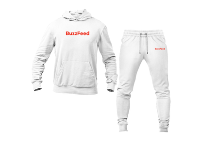 Men's BuzzFeed Logo Hoodie Joggers Set