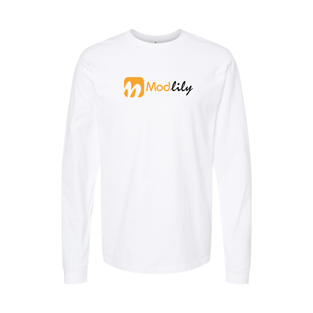 Men's Modlily Logo Long Sleeve T-Shirt