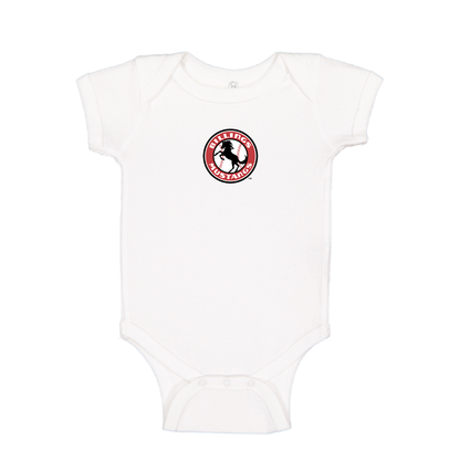 Billings Mustangs Logo Baby Romper Onesie