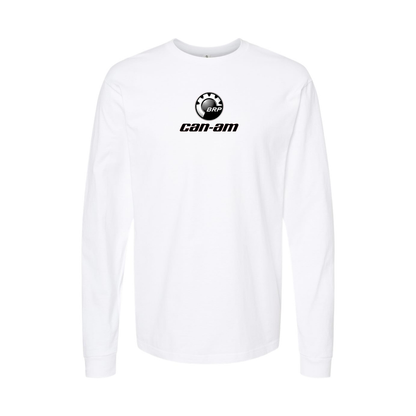 Youth Can-Am Logo Cotton Long Sleeve T-Shirt