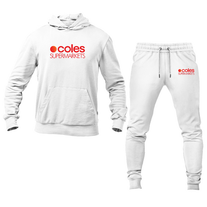 Men's Coles Supermarket Hoodie Joggers Set